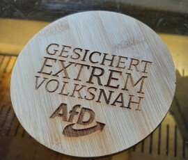 Bambus Tassenuntersetzer